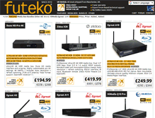 Tablet Screenshot of futeko.com